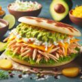 Arepa de Guacamole