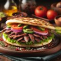 Arepa de ternera